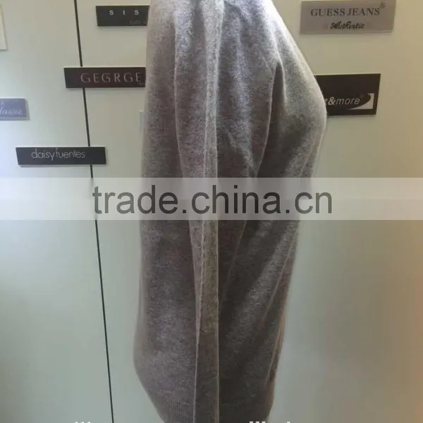 2015 New Fashion Sexy Young Lady Sweater Dress V-neck photo-2