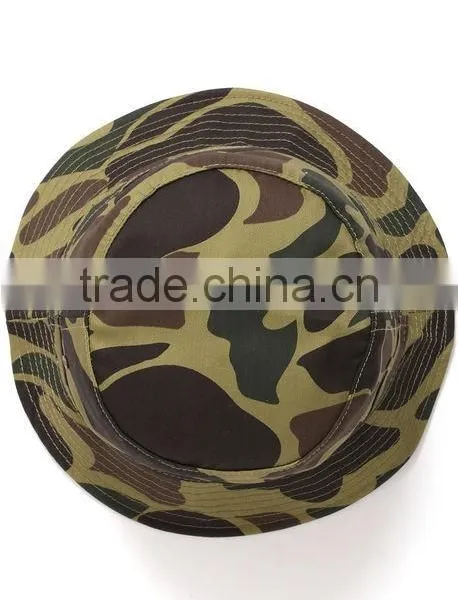 Men Fashion Blank Custom Camoflague Bucket Hat photo-2