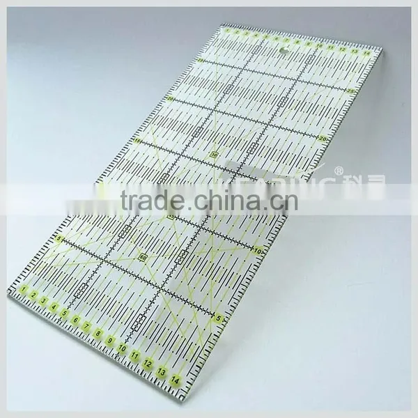 Kearing 30 * 15 cm Quilting Craft Rulers & High Quality Acrylic Patchwork Templates # KPR3015 photo-4