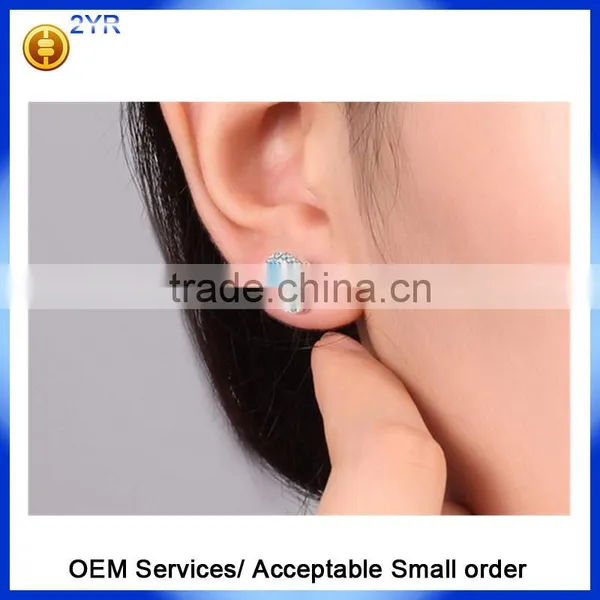 Factory Price Good Quality Halo Designs Earring 925 Sterling Silver AAA Clear CZ Stud Earrings photo-4