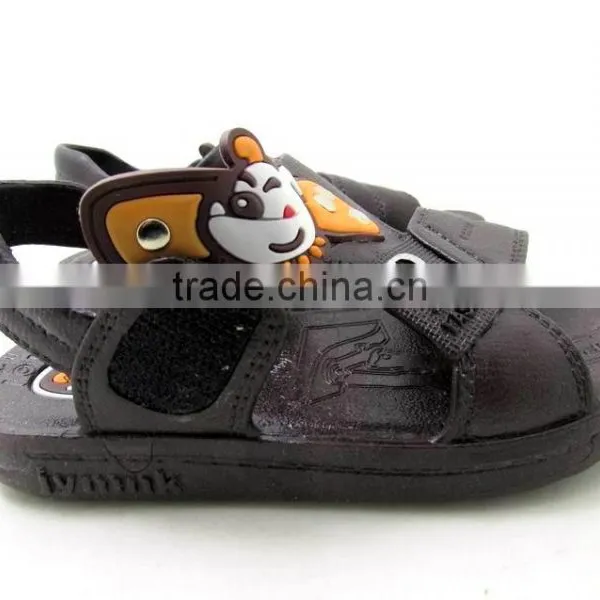 New Child Summer Shoes School Boys Beach Sandals Stock photo-5
