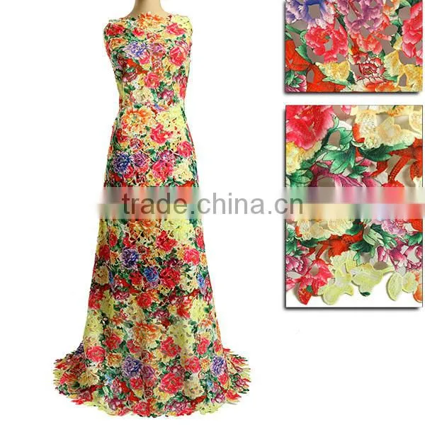 New Designer 2017 Indian Raw Silk Beaded Georges With Stones photo-3