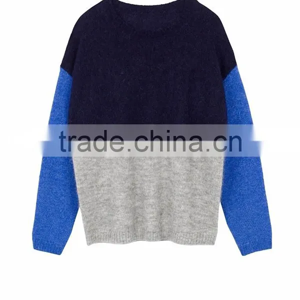 Custom Brand Sweaters Ladies Three Color Fashion Korean Knitted Cardigan For Women photo-4