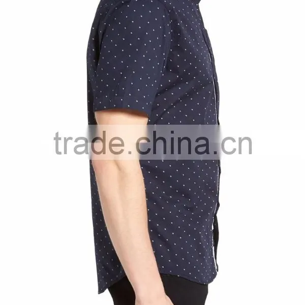 Tiny Striped Men's Dress Shirt/custom Shirt/ Made in China photo-3