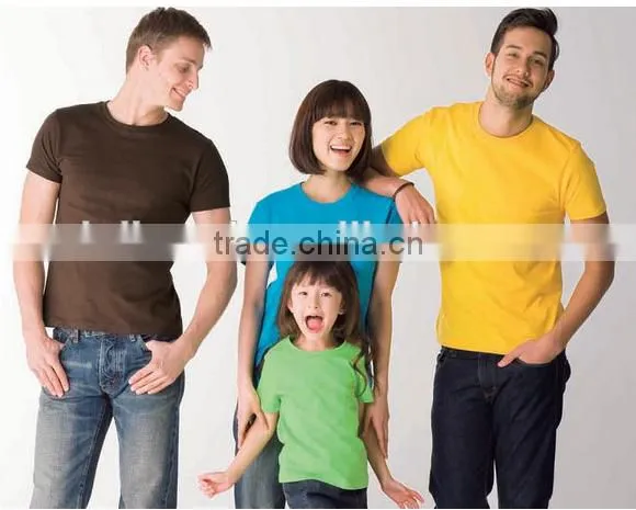 Manufactuer Hot Sales Pure Cotton Kids t Shirt 9 Colors Blank T-shirts photo-3