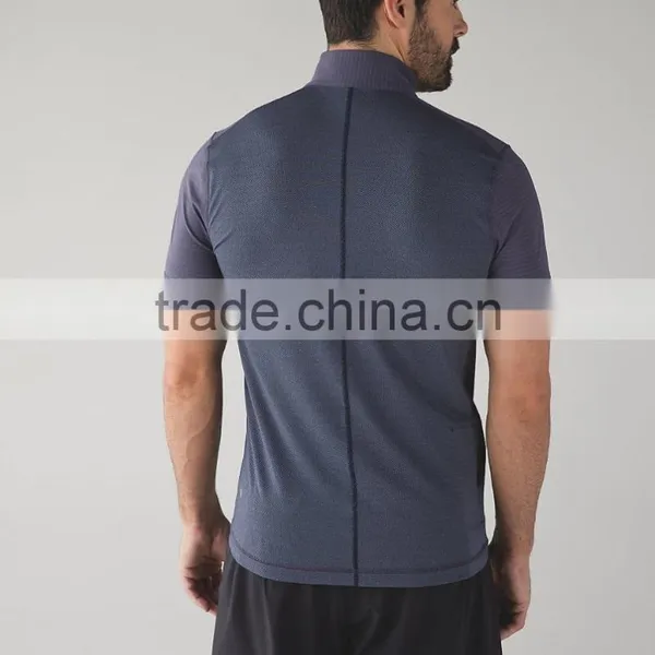 Factory Custom Sweatshirt Without Hood Wholesale Mens Half Zip Sweatshirt photo-3