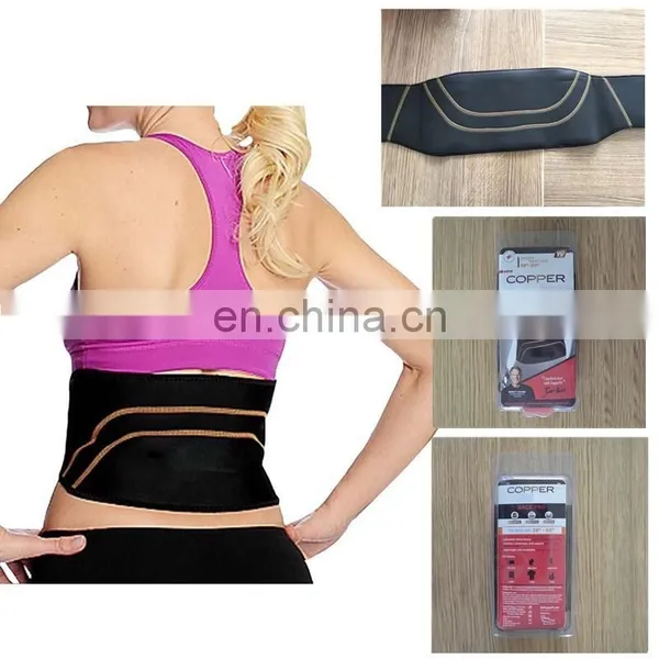 Copper Infused Back Brace Belt Pain Relief photo-3