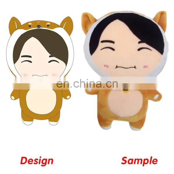 Welcomed Custom Cartoon Character Soft Toy Doll Oem Plush Toys photo-5
