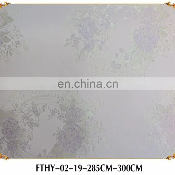Feitex Textile Wall Paper Seamless Wall Covering High Quality Jacquard Wallpaper photo-4
