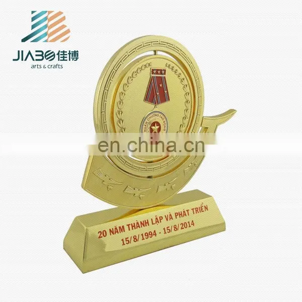 High Quality Custom Design Boat Shape Metal Trophies Made in China photo-2