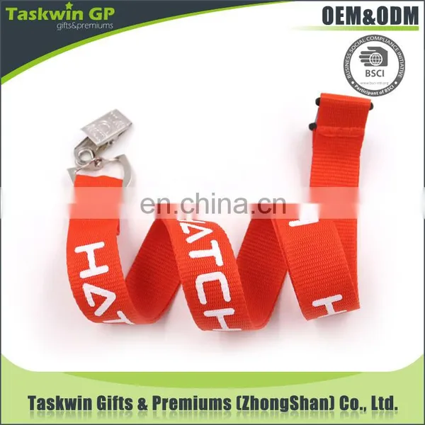Custom Polyester Neck Printed Logo Lanyard, High Quality Lanyard Using for ID Card photo-6