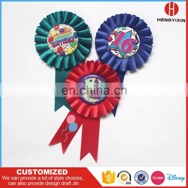 Custom Handmade Award Ribbon Rosette For Party photo-6