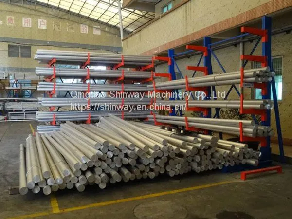 Single-sided Cantilever Rack；Special Shape Material Storage， Space-saving photo-3