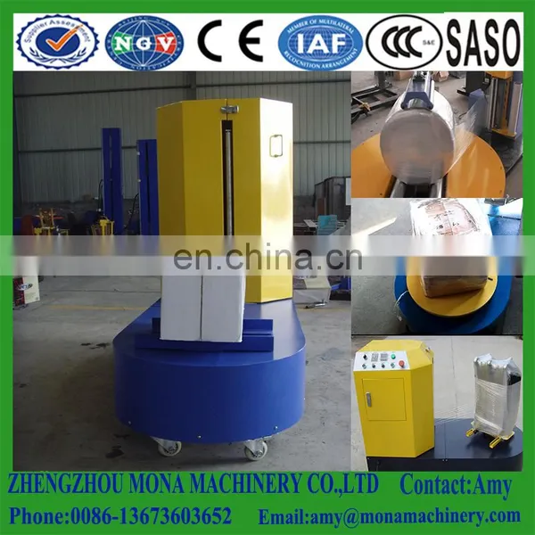 HOT !!!wood Pallet Stretch Wrapping Machine/Stretch Film Machine Price/Airport Luggage Wrapping Machine' PRICE photo-2