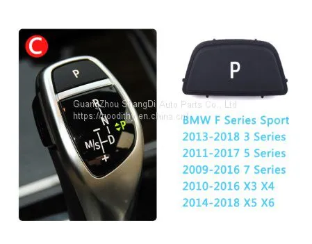 Car Gear Lever Auto Parking Button Cap For BMW 3 5 7 X3 X4 X5 X6 Series E90 F30 F10 F01 F25 F15 photo-3