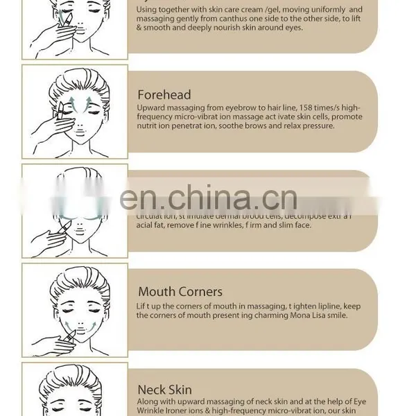 Care Shopping Elderly Products New Products Looking for Distributor Electric Vibration Eye Massager Face Massager Anti Wrinkle photo-5