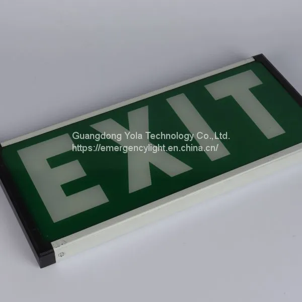 Emergency Exit Rechargeable Sign Led Light With High Quality photo-4