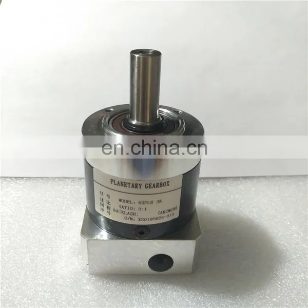 PLE60-3K Flange Size 60mm Mini Planetary Gearbox Speed Reducer photo-2