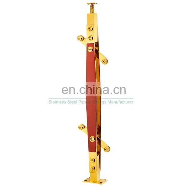 Hot Sale Post Sus 304 316 Balcony Glass Balustrade Stainless Steel Railing Supplier In China photo-5