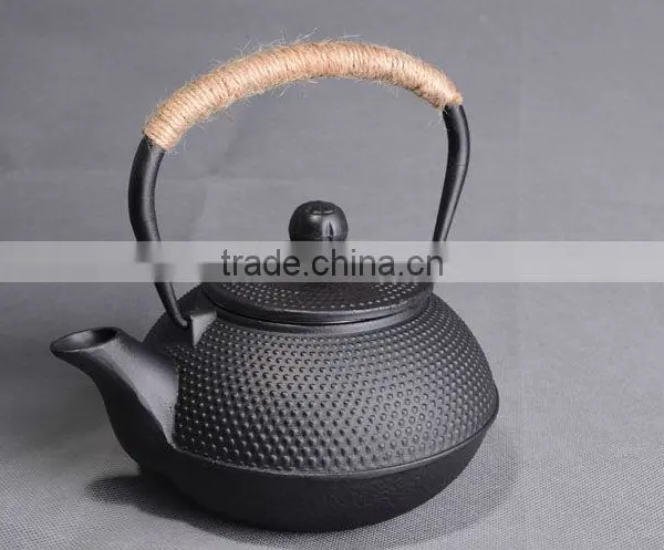 Black Cast Iron Teapot 0.75L