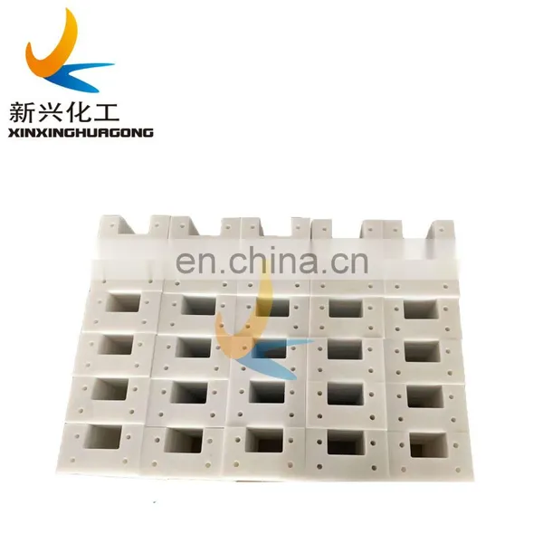2020 High Molecular Polyethylene UHMW-PE Drag Conveyor Chain Paddle photo-3