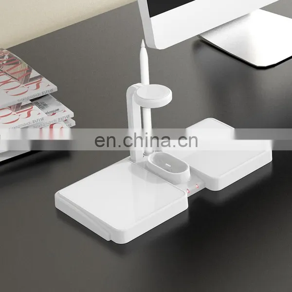 4 In 1 Charger For Iphone/Watch/Earphone 2020 New Product For Apple/Android Mobile Phone General Wireless Charging photo-2