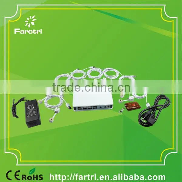 100% Secure for Retails Store 8 USB Ports Multi-port Used Desk Stand Lock Cable With Charger and Alarm photo-5