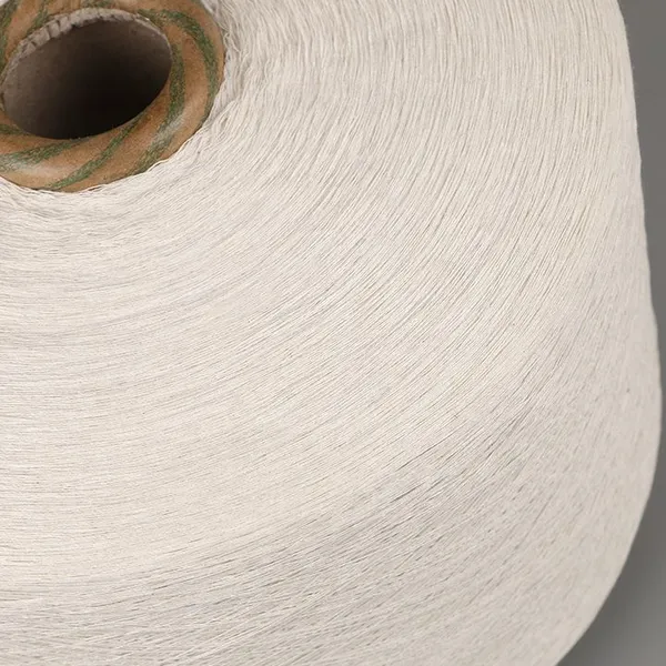 China Yarn for Gloves Nm10/1 Recycled Yarn Dyed Cotton Yarn Raw White photo-3
