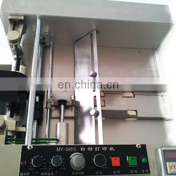 MY-300 Automatic Batch/lot/series Number Expiry Date Embossing Printing Machine for Plastic Bags/aluminum Foil photo-3