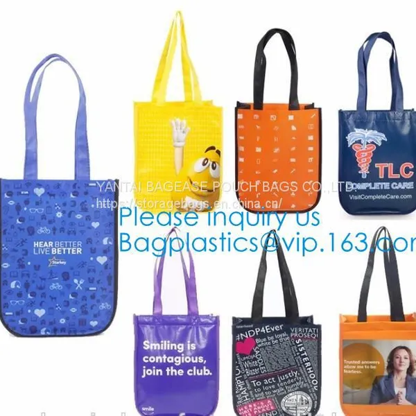 Customized Logo Promotional Non Woven Bag Carrier Bag, New Fashion Non Woven Shopping Bag/PP Non Woven Bag/pp Ecological photo-2