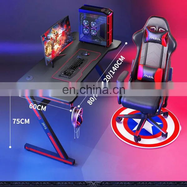 Ready Stock Price Home Office Simple l Shaped Portable Sit Stand PC Computer Gaming Table Computer Desks photo-4