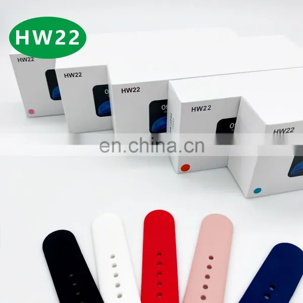 HW22 Smartwatch Men With Normal Dial HD Full Touch Heart Rate Monitoring Series 6 7 Sport Hw22 Smart Bracelet photo-2