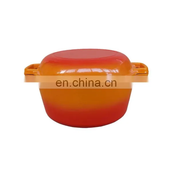 2 in 1 Combo Cooker 5QT Cast Iron Multi Function Cookware photo-3