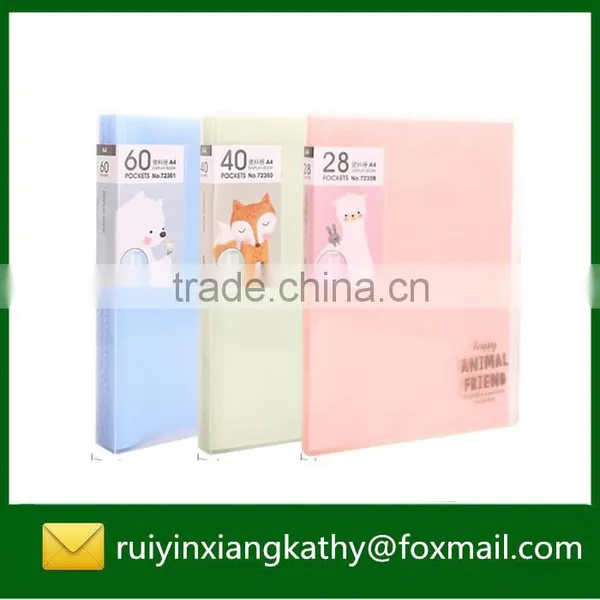 Waterproof PP Custom Design Soft Cover Clear Display Book photo-5