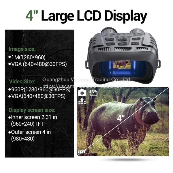 Uscamel Optics 960P Night Vision Binoculars photo-5