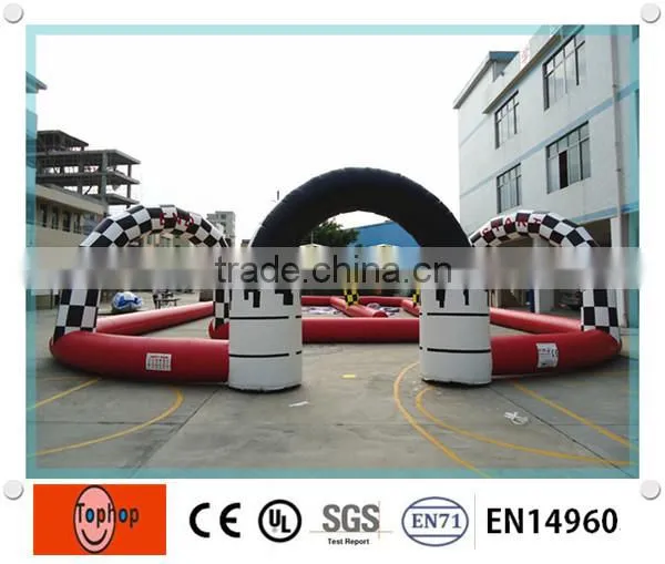 New Arrival Outdoor Inflatable Race Track for Sports Activities photo-5