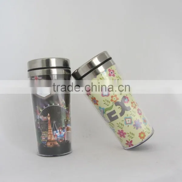 Popular China Cheap Double Wall 16oz Promotion Travel Mug photo-3