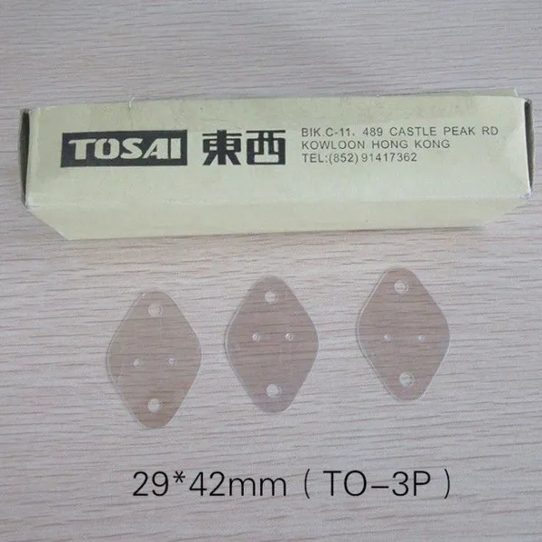Natural Transparent Mica Sheet With/without Holes To-3p 20*25*0.1mm for Insulation and Heat Dissipation