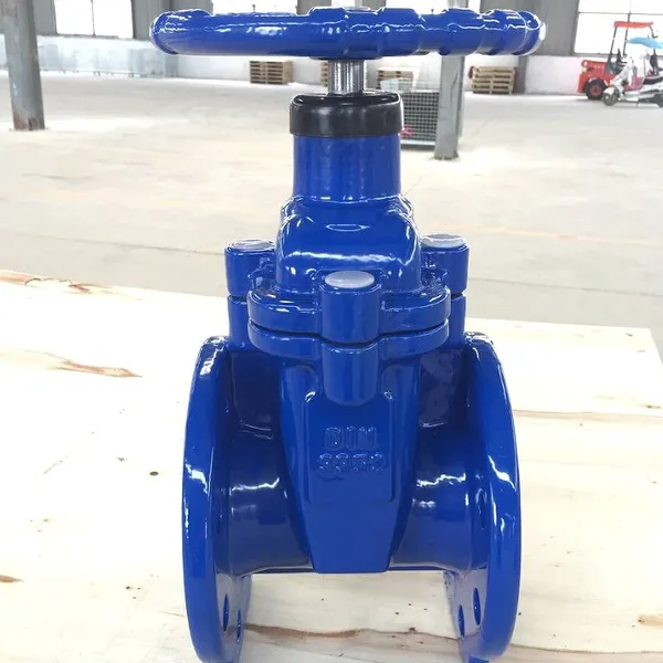 DIN Non-rising Stem Gate Valve With Resilient Seated PN10 PN16 PN25
