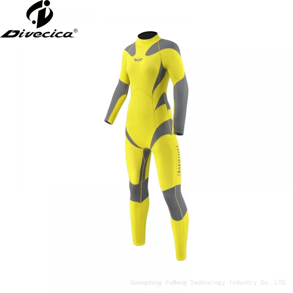 Free Diving Wear Reinforcement Knee Pad Soft Seams Surfingsuit SBR Neoprene Fullsuit photo-2