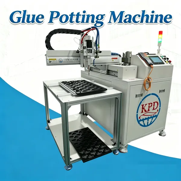 Intelligent 2K Glue Potting Machine Programmable Two Component Sealing Machine photo-3