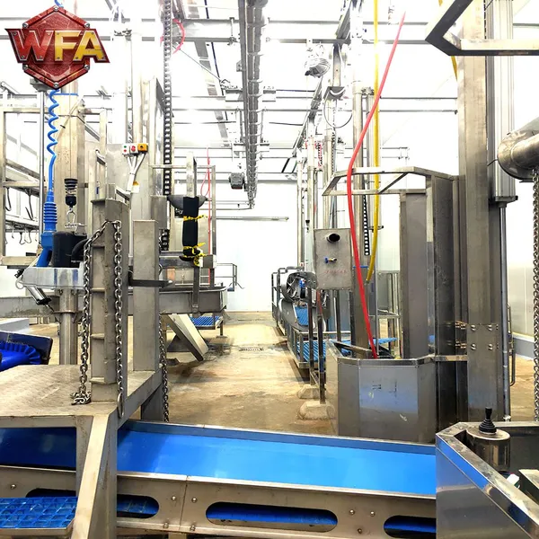 Turnkey Complete Automatic Pig Slaughter Line SUS304 Hot Dip Galvanized Thermal Zinc Sprayed Hog Abattoir Processing Equipment photo-3