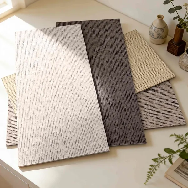 Elegant Lightweight Porcelain Wall Panels With Water Ripple Design