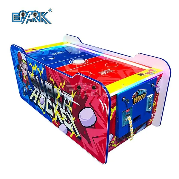 Kids Air Hockey Game Machine Super Hockey 2 Colorful Interactive Sports Table for Arcades Amusement Centers and Family Venues photo-3
