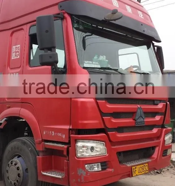 Howo Truck Trailer Original Painting Trailer Excellent Condition Trailers Hydraulic Truck Trailer photo-3