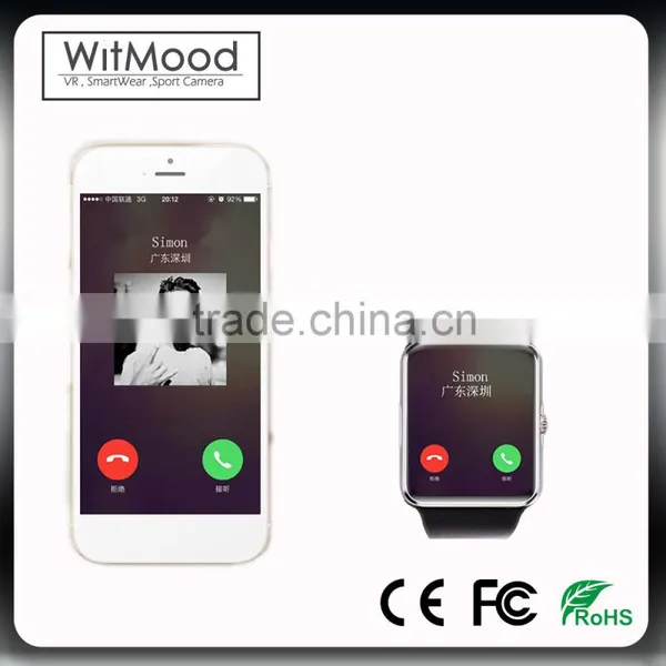 2016 New Arrival MTK2620A Android Smart Watch With Wifi Bluetooth Smartwatch photo-5