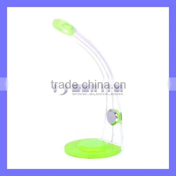 Novelty Stylish LED Light Student Best Gift Solar Power Bend Reading Table Lamp photo-3