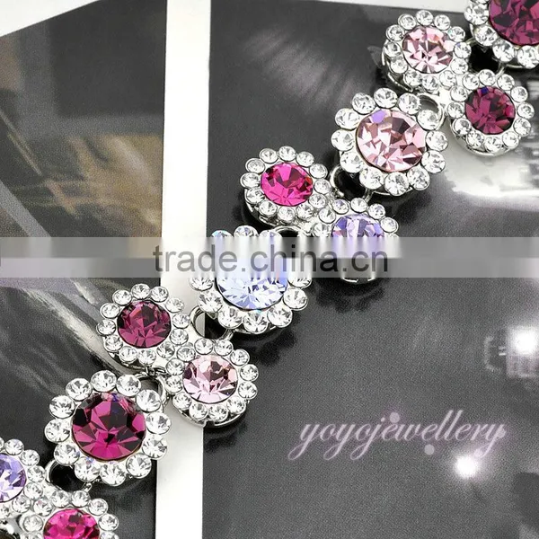 Luxury Tennis Gemstone Ladies Bracelet Models photo-2