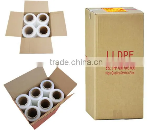 High Quality Pallett Wrapping Plastic Roll Stretch Film photo-3