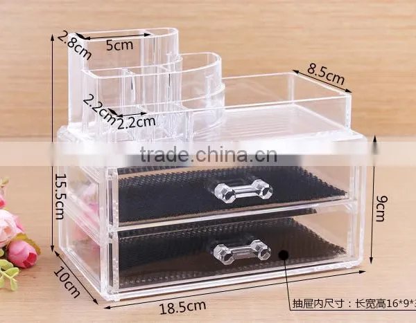 C38 ANPHY Makeup Organizer 2 Drawers photo-2